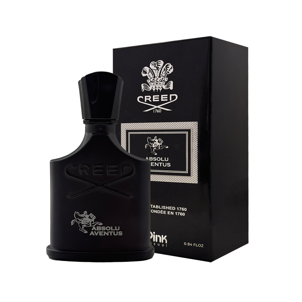 ادوپرفیوم-مردانه-مینیاتوری-پینک-ویژوآل-Pink-مدل-کرید-ابسولو-اونتوس-Creed-Absolu-Aventus-حجم-30-میلی-لیتر-New